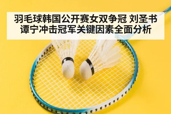 羽毛球韩国公开赛女双争冠 刘圣书谭宁冲击冠军关键因素全面分析